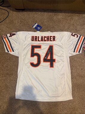 Authentic  Chicago Bears signed Brian Urlacher Reebok NFL Jersey